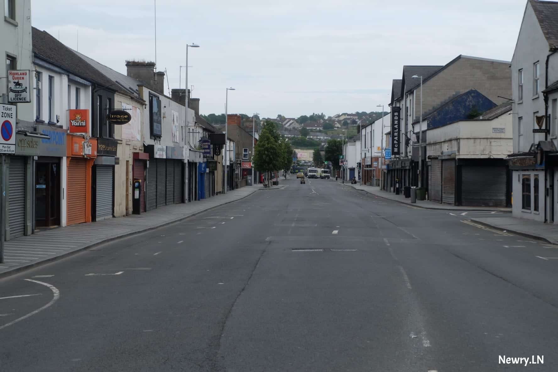 Newry security alert, Photo by Newry.LN