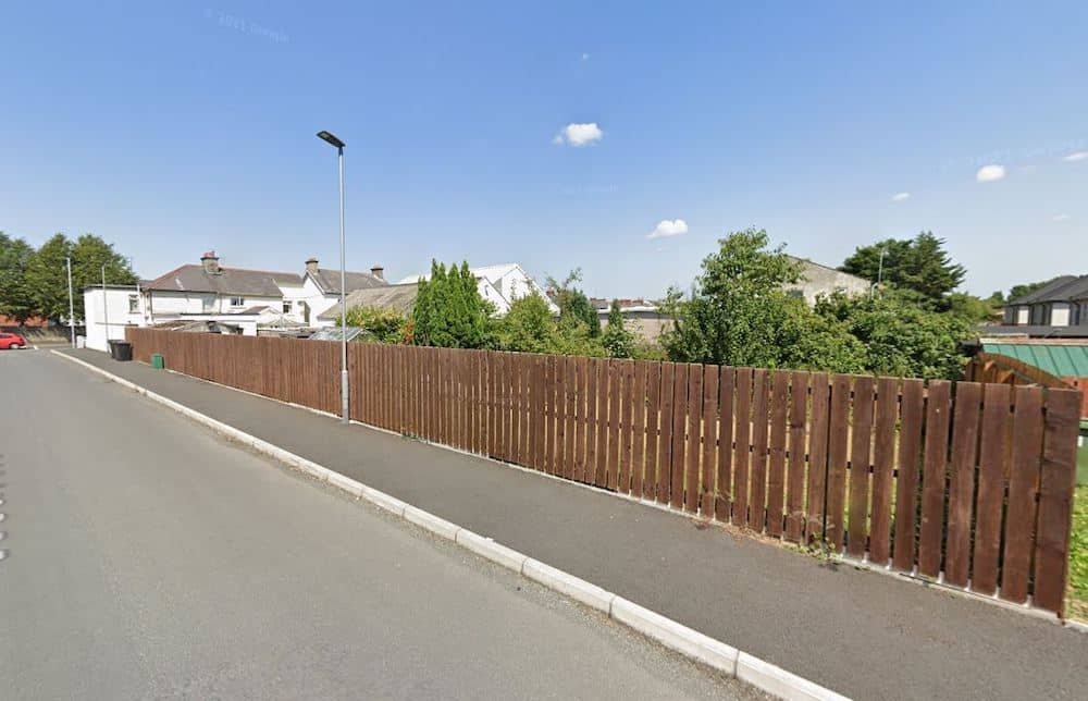 The resident living at 195 Union Street, Lurgan, had hoped to build a dwelling with associated car parking in their rear garden. Credit: Google