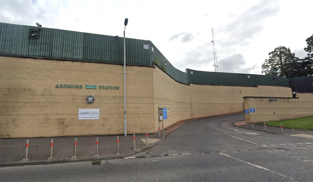 Ardmore police station in Newry