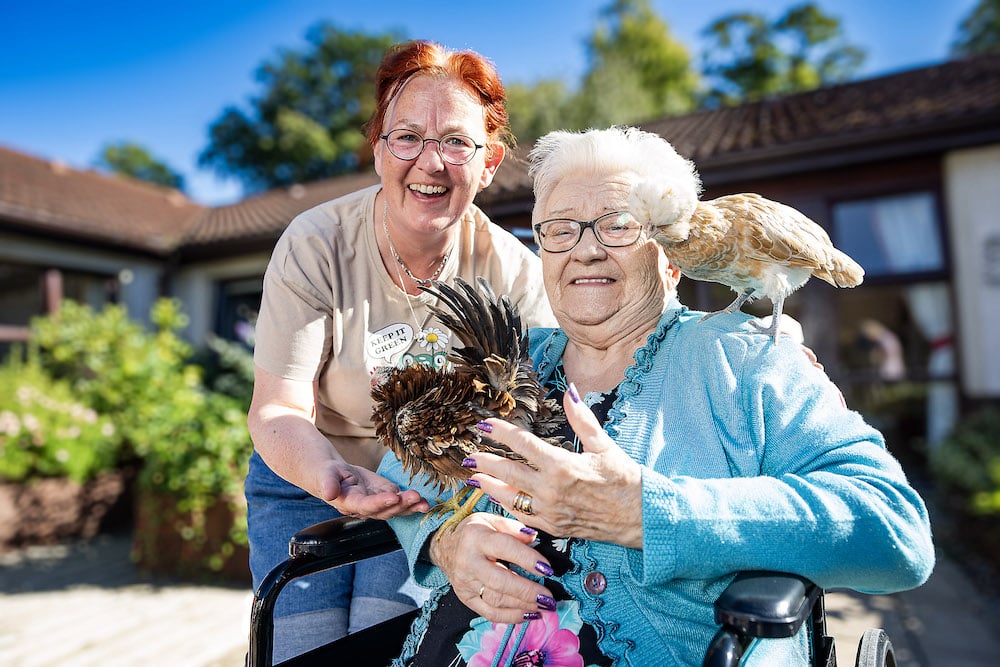 Catherine Hoy visits Seapatrick care home in Banbridge