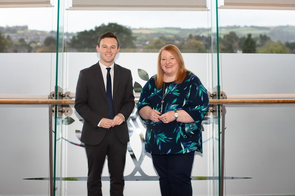 Naomi Long and Eóin Tennyson