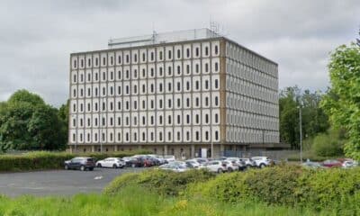 Marlborough House was built in 1973-77 as part of the initial development of the urban core of the then new city of Craigavon.