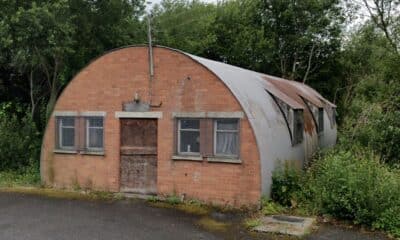 Plans for a pool hall will breathe new life into what is effectively a derelict WWII Nissen hut on the Mossvale Road, Dromore. Credit: Google