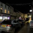 Thomas Street in Armagh lies in darkness