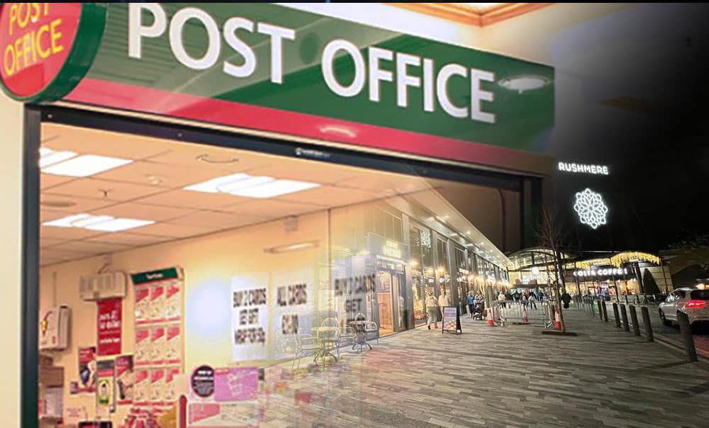 Post Office at Rushmere Shopping Centre in Craigavon