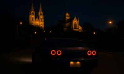 Armagh car at night