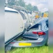 Overturned tanker on A1 near Banbridge
