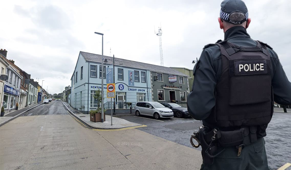 Police in Newtownhamilton