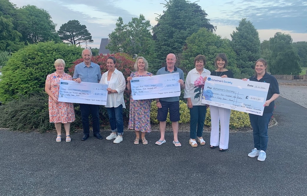 The Secret Gardens of Loughgall Cheque Presentation