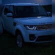 White Landrover Discovery
