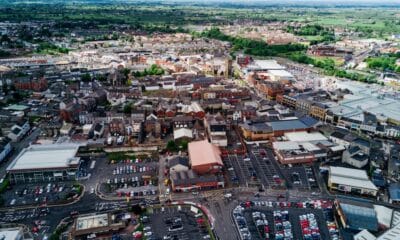 Aerial view of Portadown
