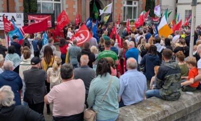 Newry anti-racism protest