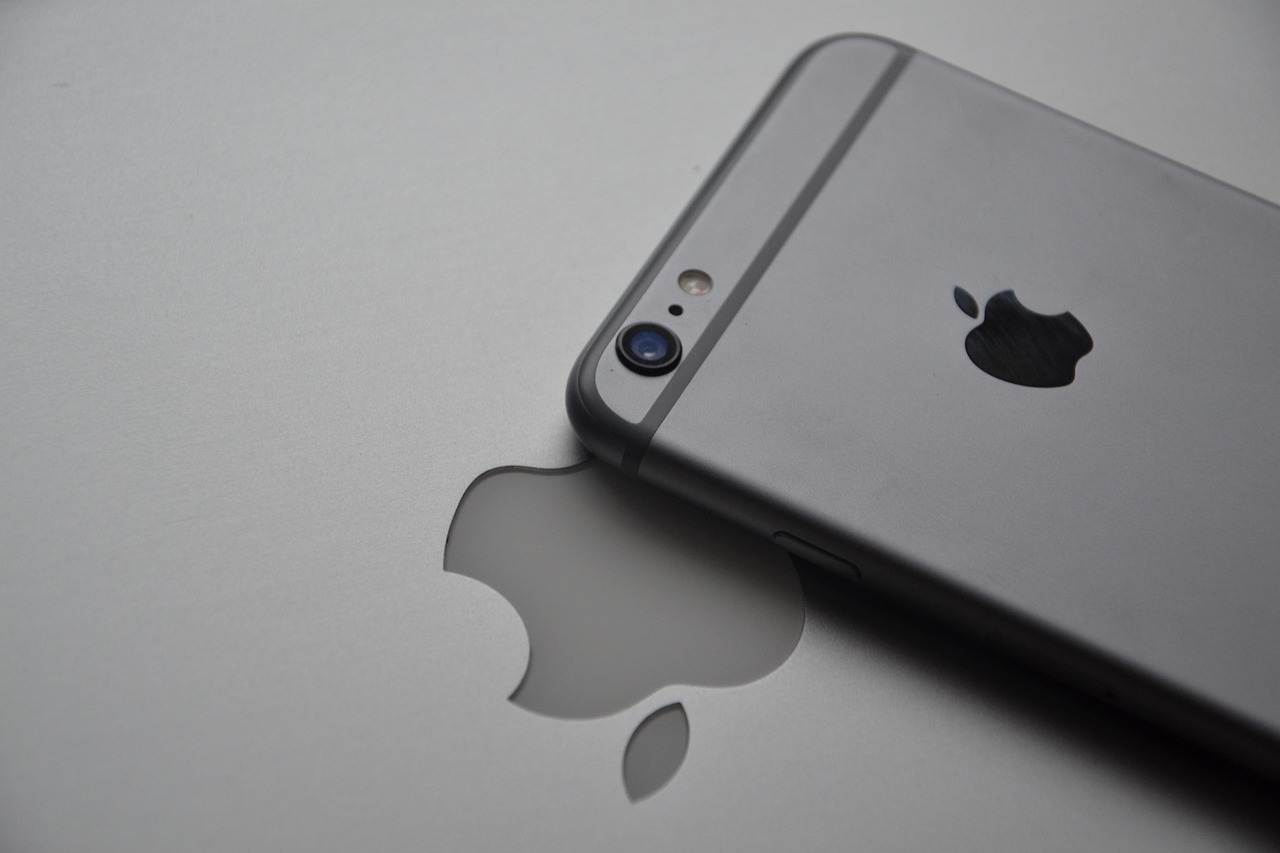 An iPhone