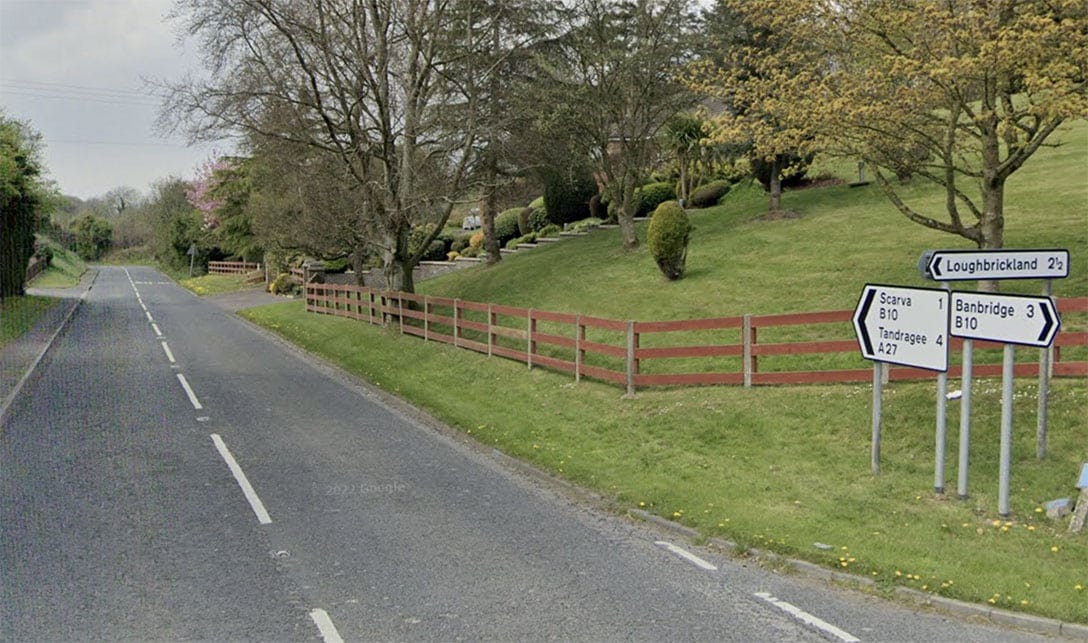 Glenloughan Road in Scarva