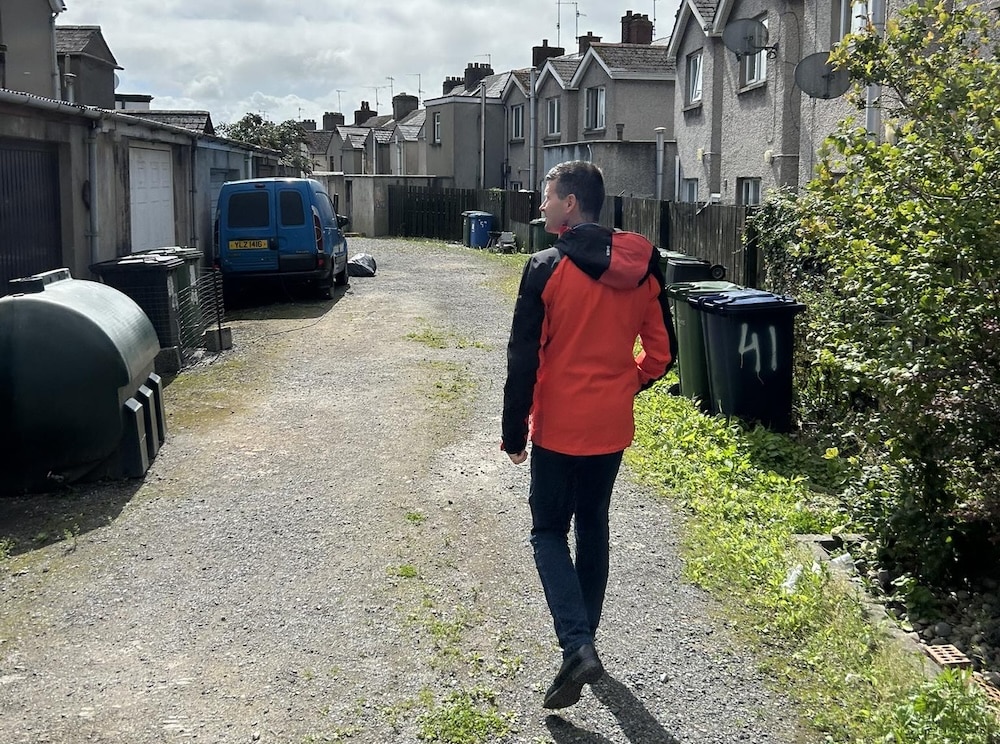Jonathan Buckley in Portadown