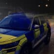 Police at night