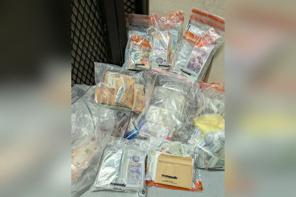Cloughoge drugs and cash seizure