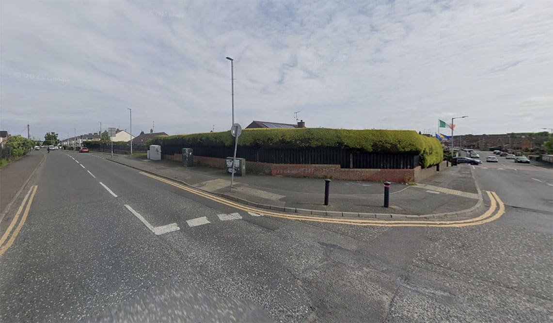 Lake and Levin Street in Lurgan