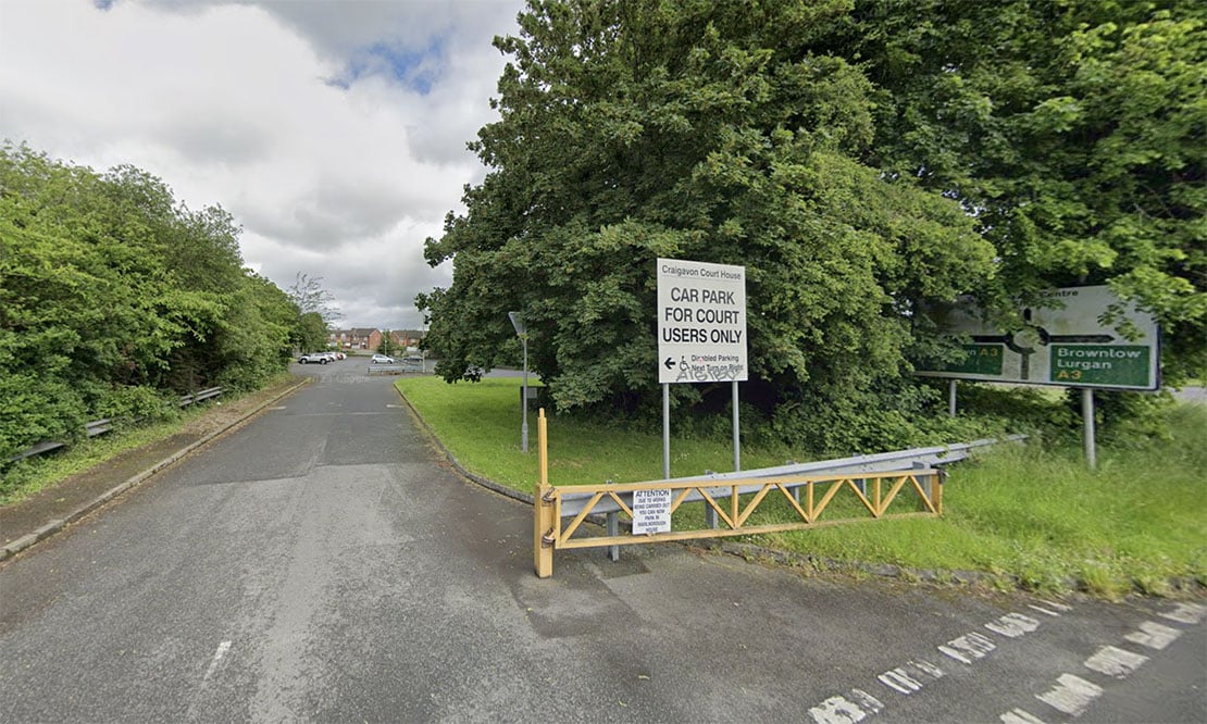 Craigavon Courthouse car park