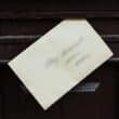 Letter through letterbox