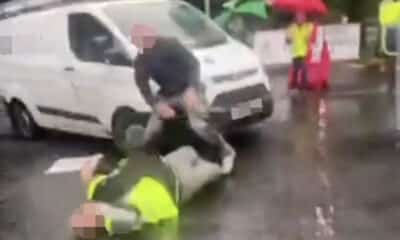 Assault at Newry picket