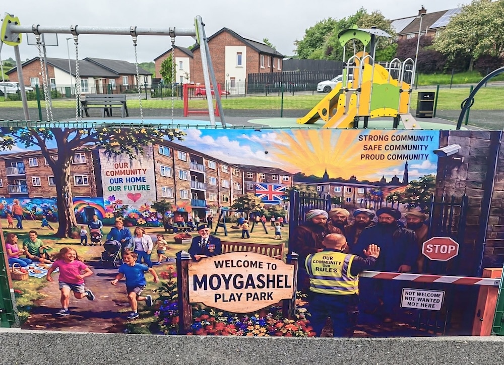 Moygashel Play Park banner