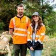 Robbie and Chloe Faloon of Crosstrees Arboriculture received assistance from Go Succeed