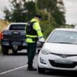 Police checkpoint