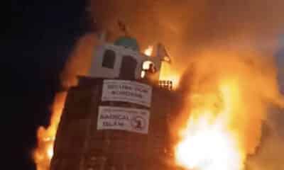 Moygashel bonfire