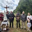 Protest at Navan Fort in Armagh