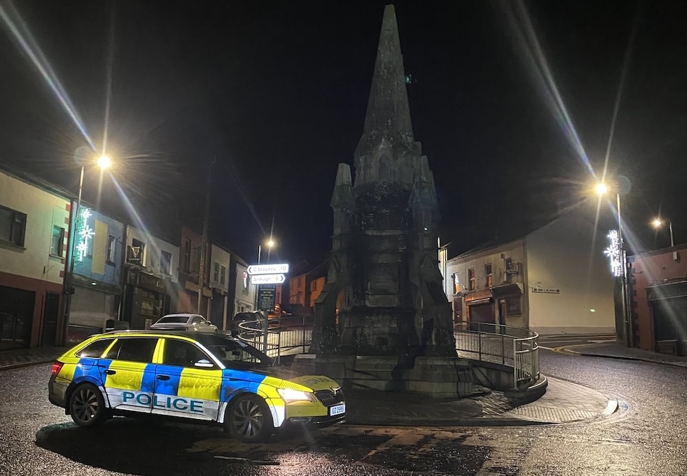 Police in Keady